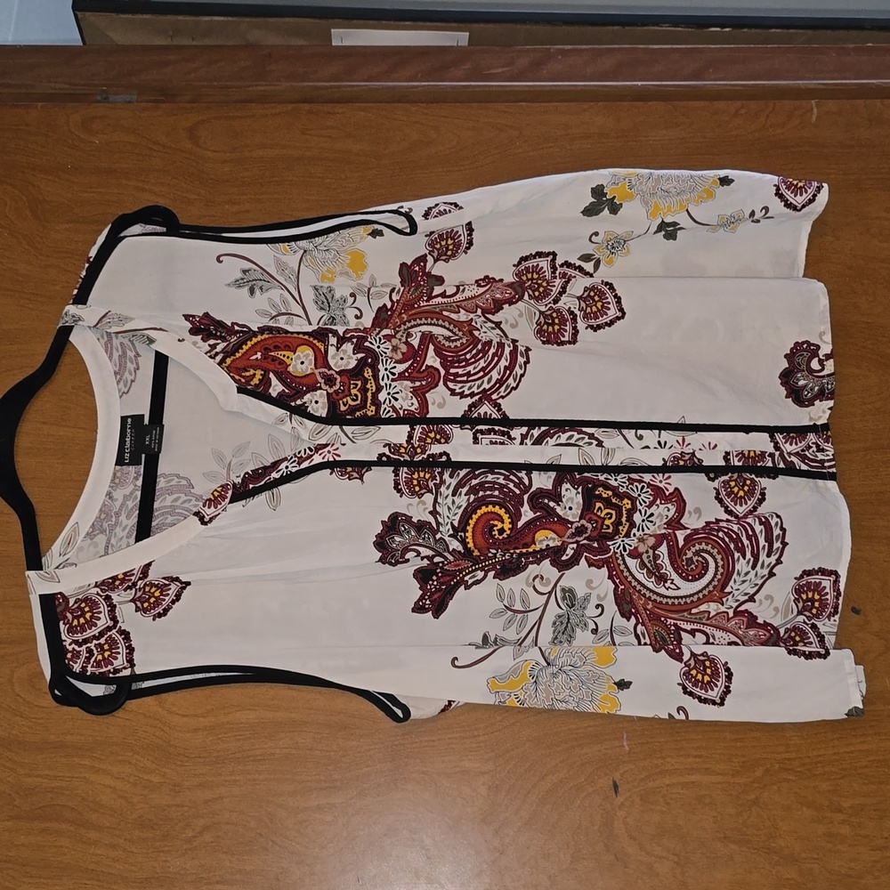 C12 - Liz Claiborne Boho Tank Top